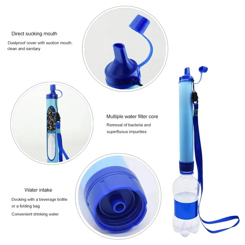 Best Personal Water Filter for Camping Survival Emergency Prep Preparing Hiking