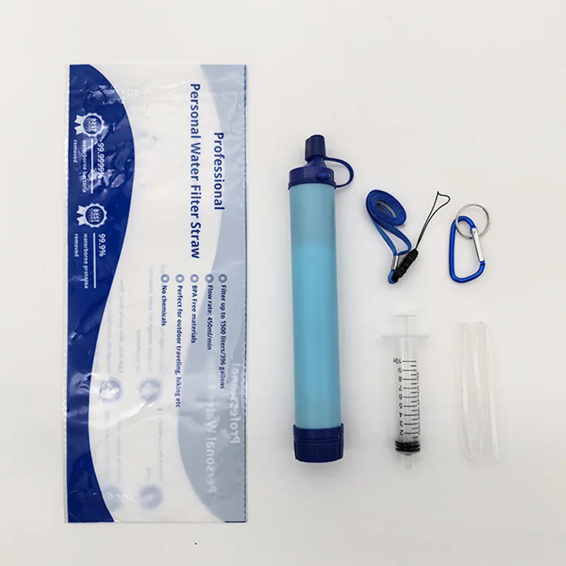 Best Personal Water Filter for Camping Survival Emergency Prep Preparing Hiking