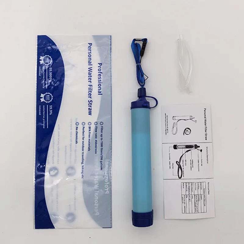 Best Personal Water Filter for Camping Survival Emergency Prep Preparing Hiking
