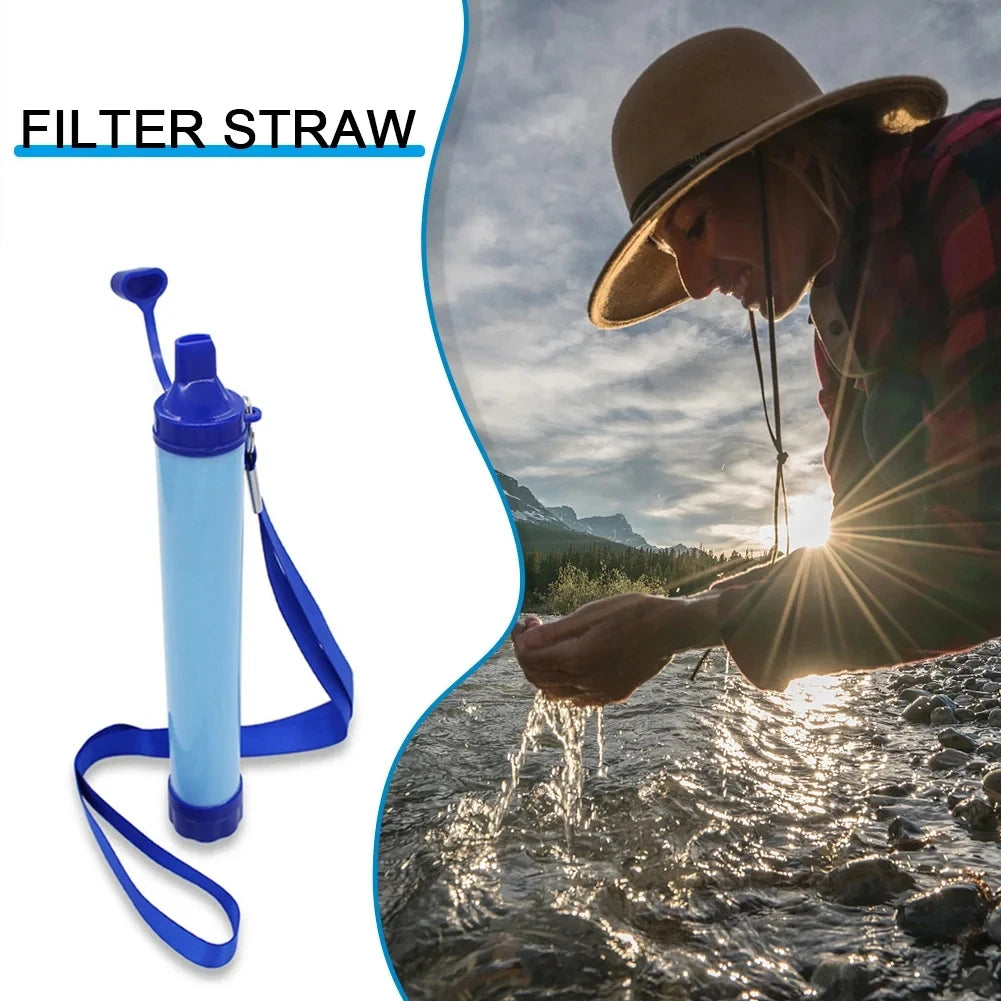 Best Personal Water Filter for Camping Survival Emergency Prep Preparing Hiking