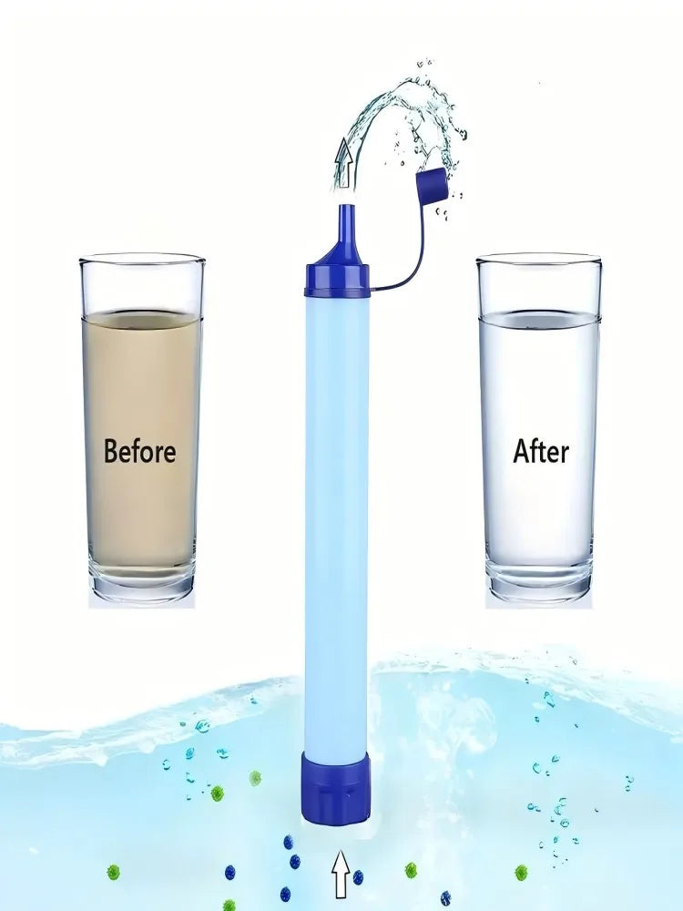 Best Personal Water Filter for Camping Survival Emergency Prep Preparing Hiking