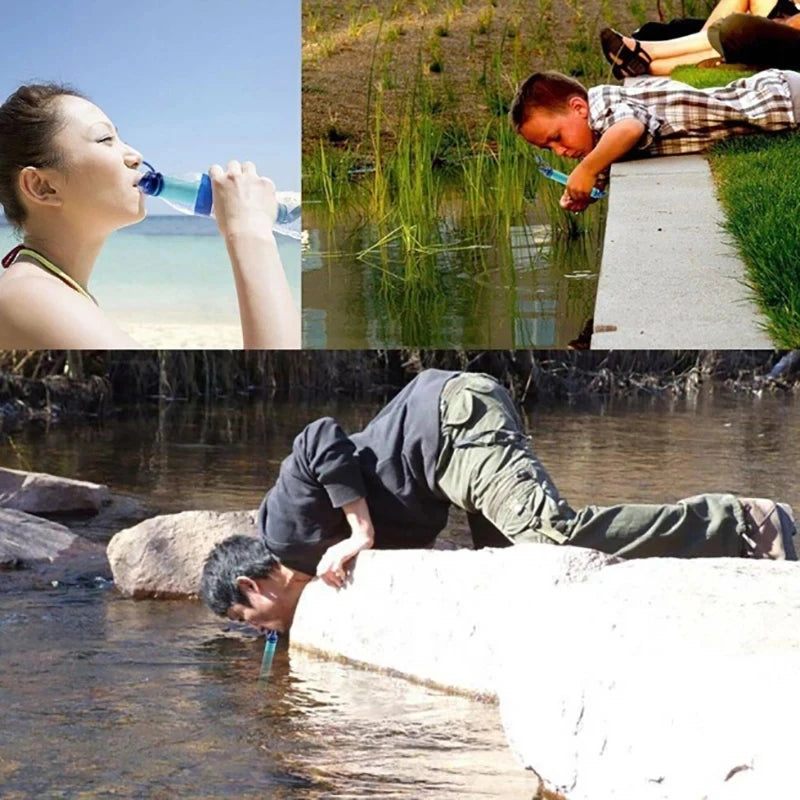 Best Personal Water Filter for Camping Survival Emergency Prep Preparing Hiking